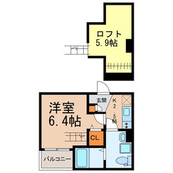 ヒラソル守山の物件間取画像